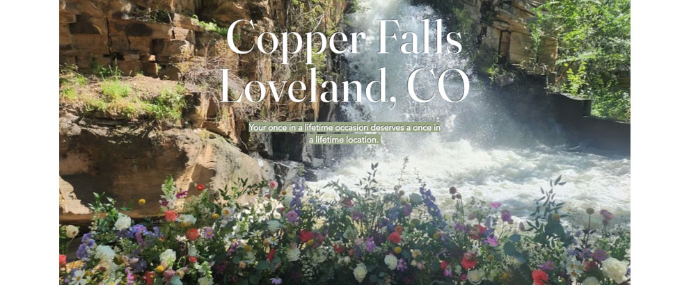 Copper Falls Wedding Venue